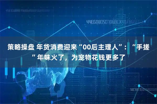 策略操盘 年货消费迎来“00后主理人”：“手搓”年味火了，为宠物花钱更多了